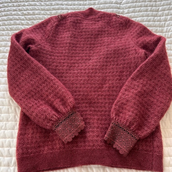 Sézane Cheryl Sweater in Rosewood - Picture 5 of 8